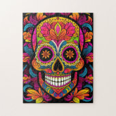Cute Sugar Skull Legpuzzel (Verticaal)