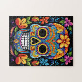 Cute Sugar Skull Legpuzzel (Horizontaal)