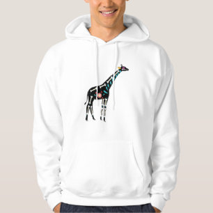 Cute Sugar Skull Mexicaanse Giraffe Halloween Day Hoodie