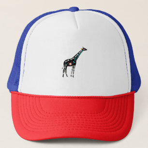 Cute Sugar Skull Mexicaanse Giraffe Halloween Day Trucker Pet