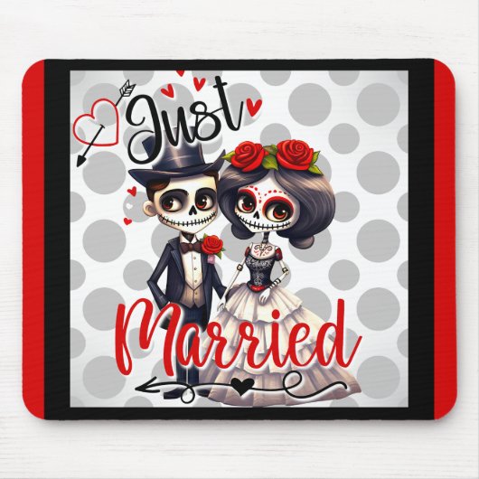 Cute Sugar Skull Muismat (Voorkant)