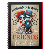 Cute Sugar Skull Notitieboek (Voorkant)