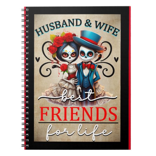 Cute Sugar Skull Notitieboek (Voorkant)