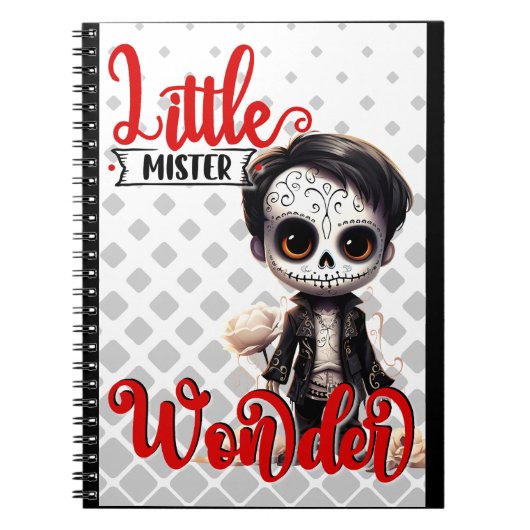 Cute Sugar Skull Notitieboek (Voorkant)