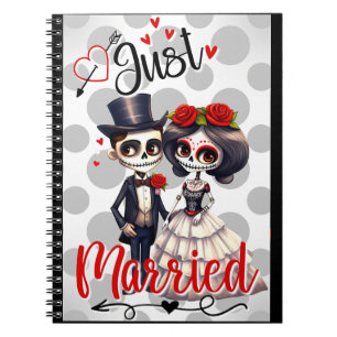 Cute Sugar Skull Notitieboek