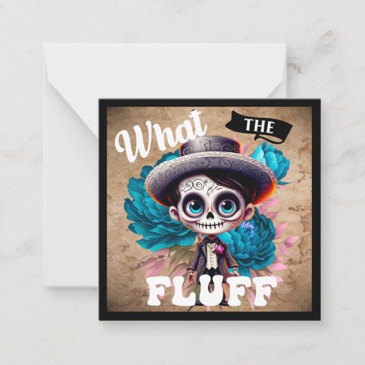 Cute Sugar Skull Notitiekaartje (Voorkant)