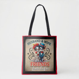 Cute Sugar Skull Tote Bag