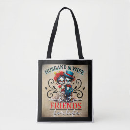 Cute Sugar Skull Tote Bag