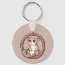 Cute Suikereekhoorn Ornament Kunst