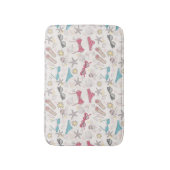 Cute Summer Abstract Pattern Badmat (Voorkant Verticaal)