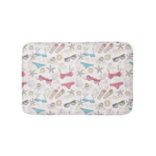 Cute Summer Abstract Pattern Badmat