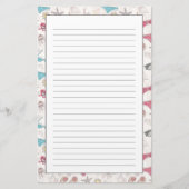 Cute Summer Abstract Pattern Briefpapier (Voorkant)