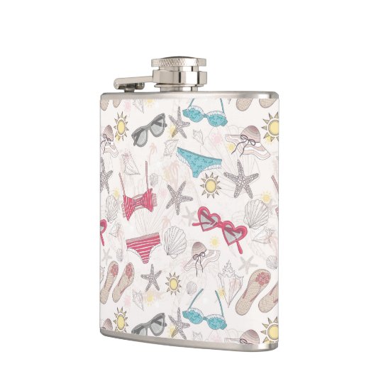 Cute Summer Abstract Pattern Heupfles (Links)