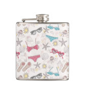 Cute Summer Abstract Pattern Heupfles (Voorkant)