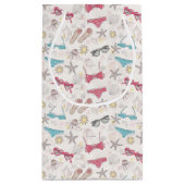 Cute Summer Abstract Pattern Klein Cadeauzakje (Achterkant)