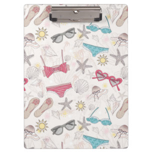 Cute Summer Abstract Pattern Klembord