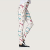 Cute Summer Abstract Pattern Leggings (Rechts)