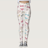 Cute Summer Abstract Pattern Leggings (Voorkant)