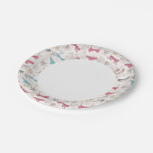 Cute Summer Abstract Pattern Papieren Bordje (Gekanteld)