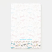 Cute Summer Abstract Pattern Post-it® Notes (Voorkant)