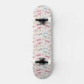 Cute Summer Abstract Pattern Skateboard (Voorkant)