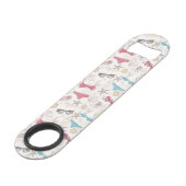 Cute Summer Abstract Pattern Speed Flessenopener (Achterkant Gekanteld)