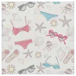 Cute Summer Abstract Pattern Stof