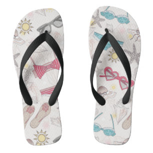 Cute Summer Abstract Pattern Teenslippers