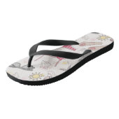 Cute Summer Abstract Pattern Teenslippers (Schuin)