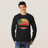 Cute Summer Beach Vacation Tees Florida Miami Bea (Voorkant volledig)