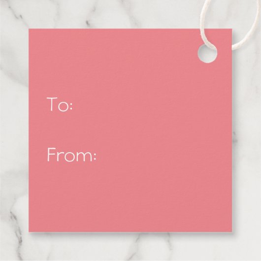 Cute Summer Dog met zonnebril Bedankjes Labels (Achterkant)