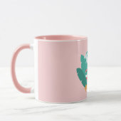 Cute Summer Dog met zonnebril Mok (Links)