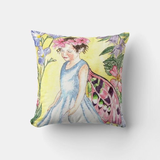 Cute Summer Fairy Cushion Kussen (Voorkant)