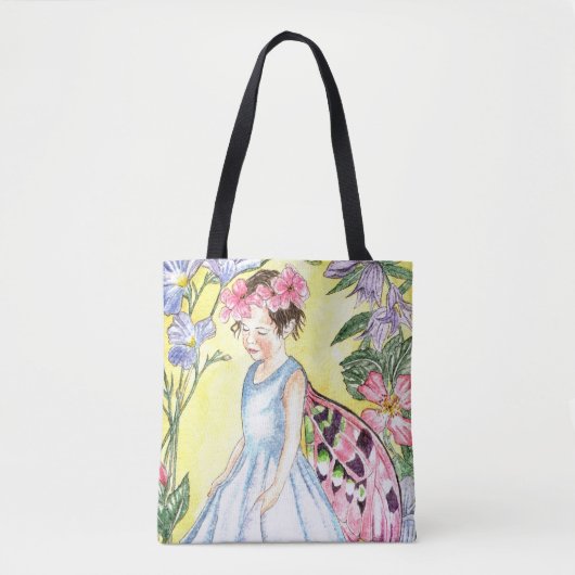 Cute Summer Fairy Tote Bag (Voorkant)