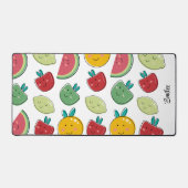 Cute Summer Fruit Pattern Bureaumat (Voorkant)