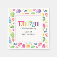 Cute Summer Fruit Tutti Fruitti Baby shower