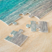 Cute  Summer Hawaiian Beach Waterverf Art Legpuzzel (Zijkant)