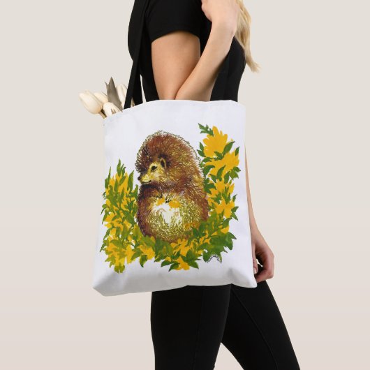Cute Summer Hedegel Critter Designed Fancy Bag Tote Bag (Dichtbij)