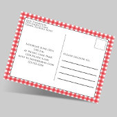 Cute Summer Picnic Trendy Cookout Whimsical Briefkaart