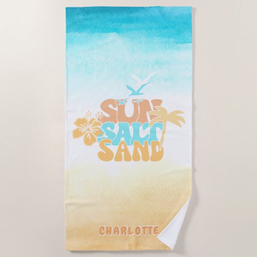 Cute Summer Strandlaken (Voorkant)