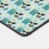 Cute Summer Vacation Elements Desk Mat (Hoek)