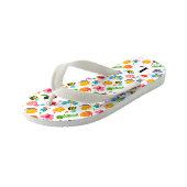 Cute Summertime Insects Kinder Teenslippers (Schuin)
