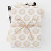 Cute Sun background Inpakpapier Vel (In situ)