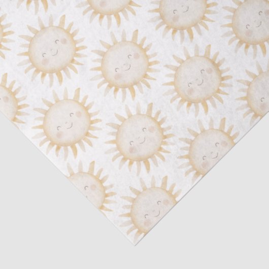 Cute Sun background Tissuepapier (Detail)