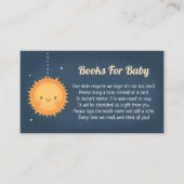 Cute Sun brengt boeken voor de Kaart van het tusse (Voorkant)