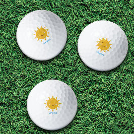 Cute Sun Golfballen