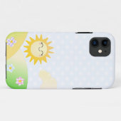 Cute sun kawaii cartoon Case-Mate iPhone case (Achterkant (horizontaal))