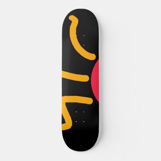 Cute sun persoonlijk skateboard (Voorkant)