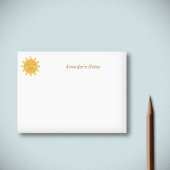 Cute Sun Post-it® Notes