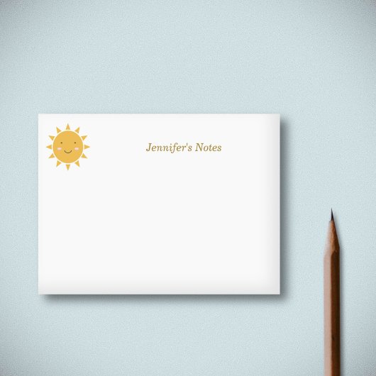 Cute Sun Post-it® Notes